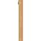 Ekena Millwork Olympic Block Smooth Bracket w/ Offset Brace, Western Red Cedar, 3 1/2"W x 20"D x 32"H BKT0402X20X32OLY05SWR - alternate 4